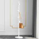 porte-manteau sur pied avec base en marbre pour vêtements
