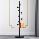 porte-manteau sur pied avec base en marbre pour vêtements