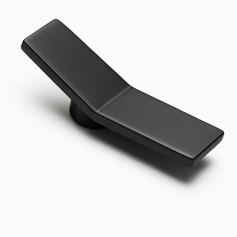 Prise RJ45 en acier gris foncé brossé