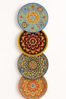 Service de table ceramique floral style boheme 24 pieces