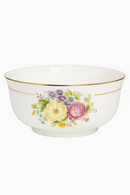 Service de table porcelaine fine floral personnalisable