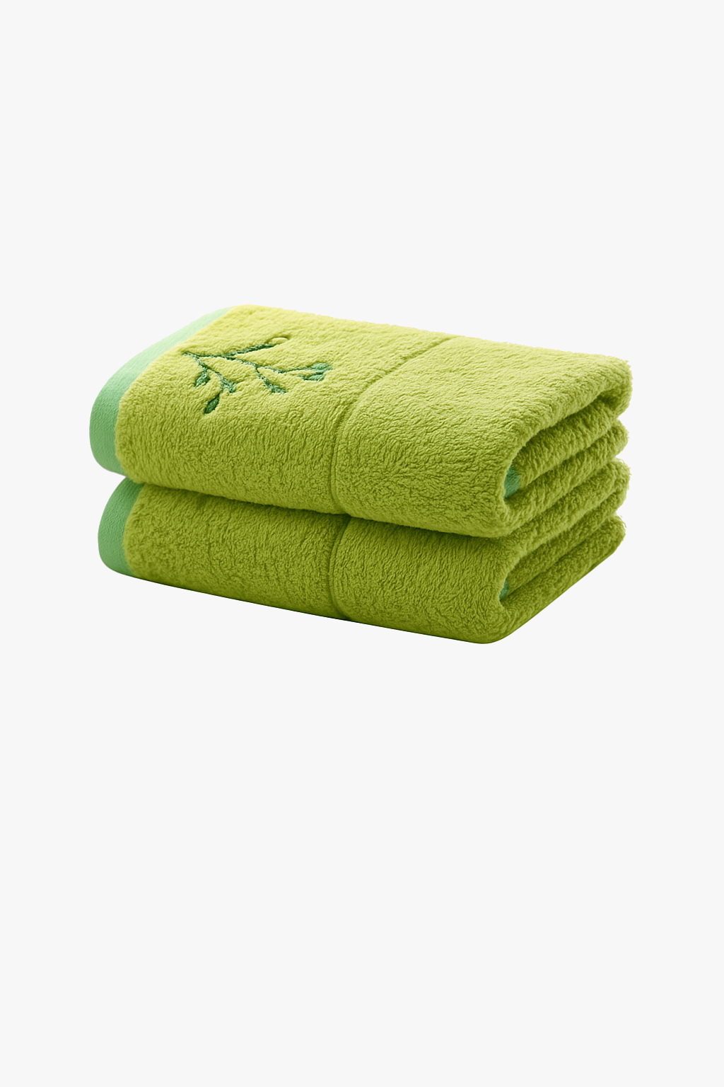Serviette de bain bambou ensemble ultra absorbant uni