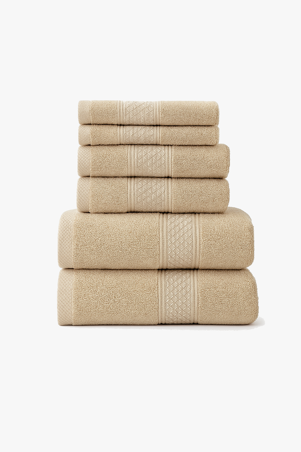 Serviette de bain coton doux absorbant lot 3