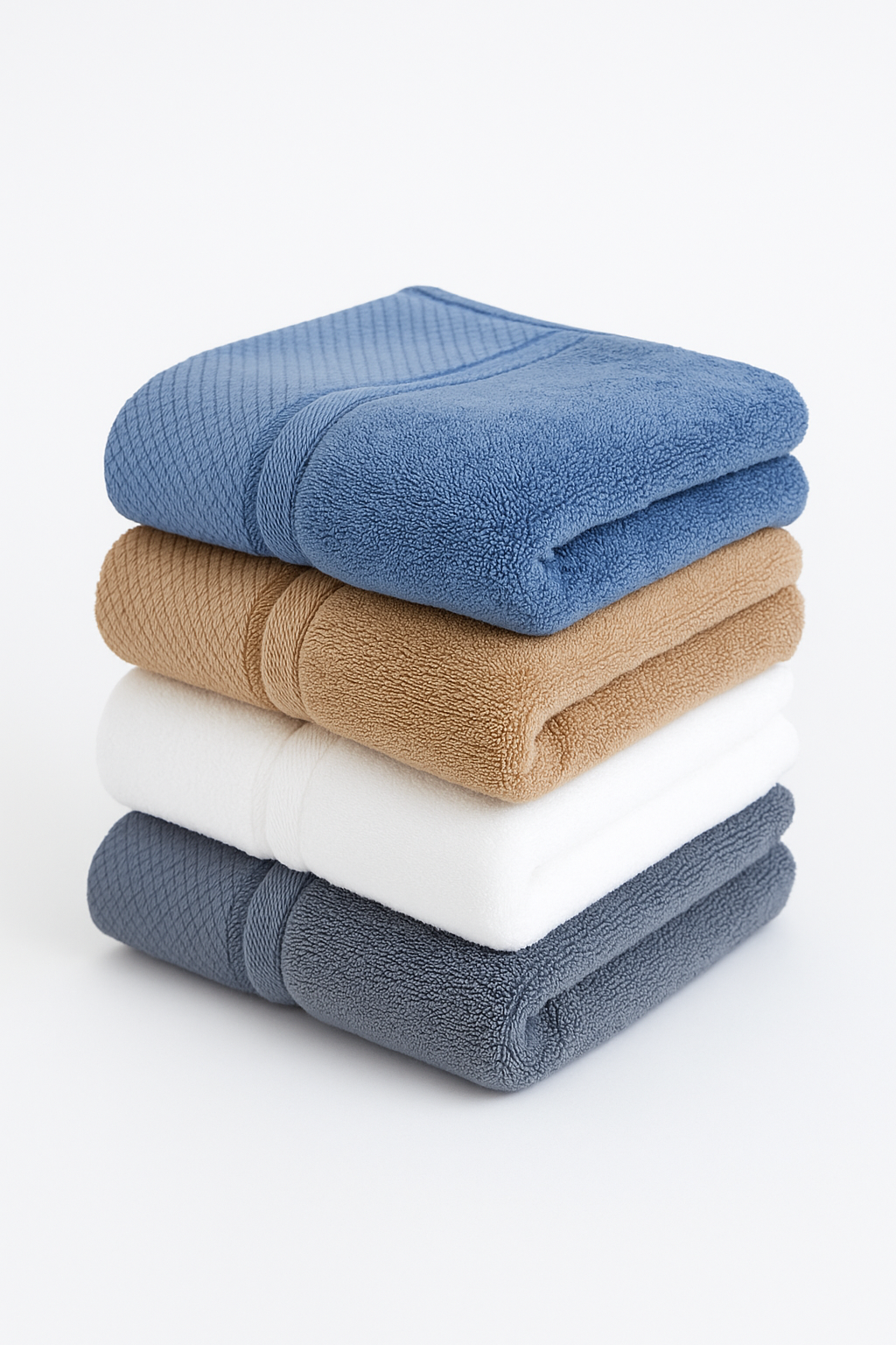 Serviette de bain lot coton doux séchage rapide