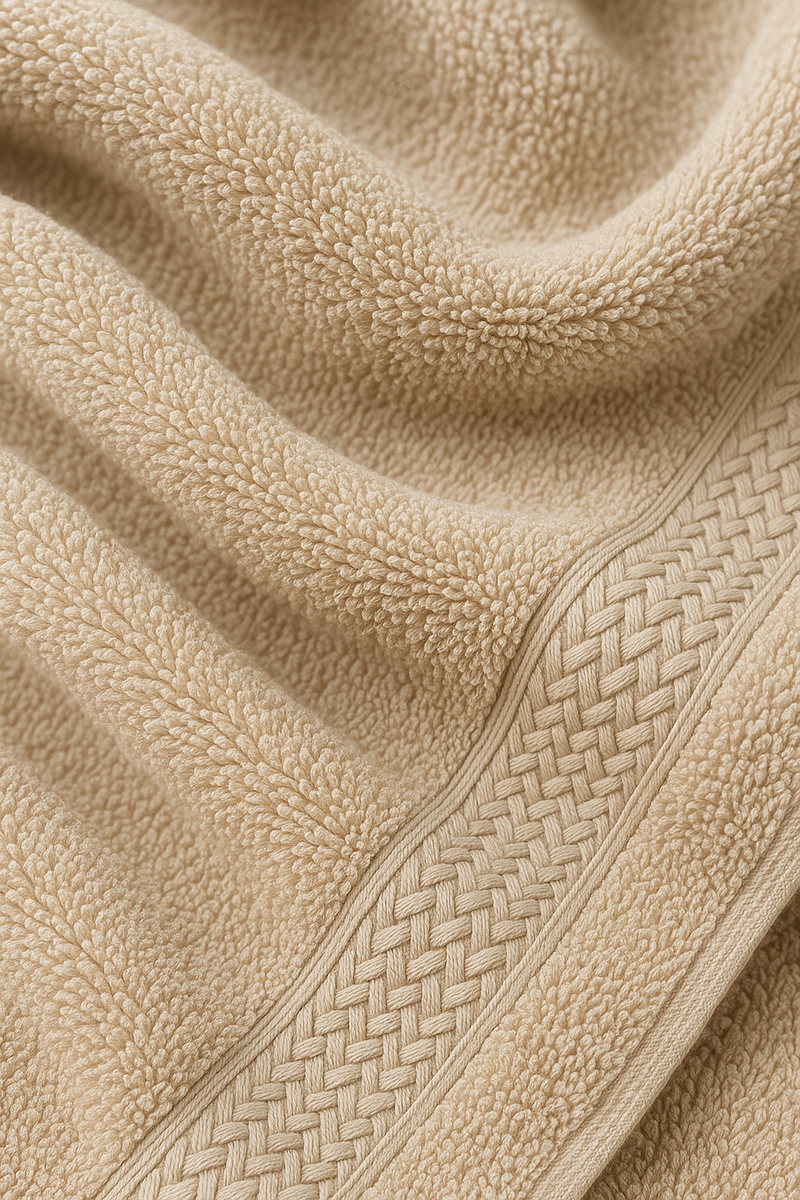 serviette de bain set 3 coton doux absorbant