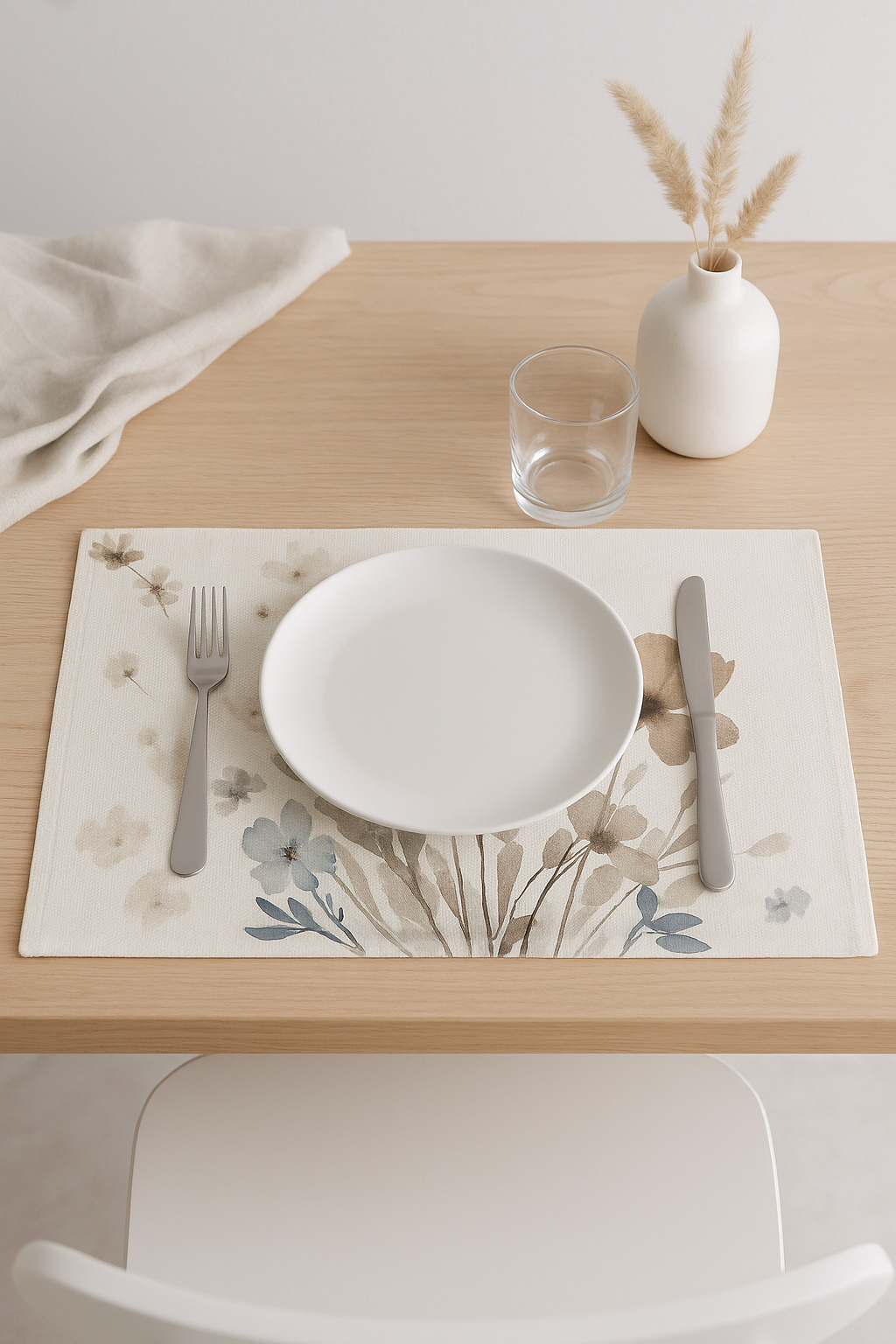 Set de table floral style bohème isolant thermique - vue 3 sur 2