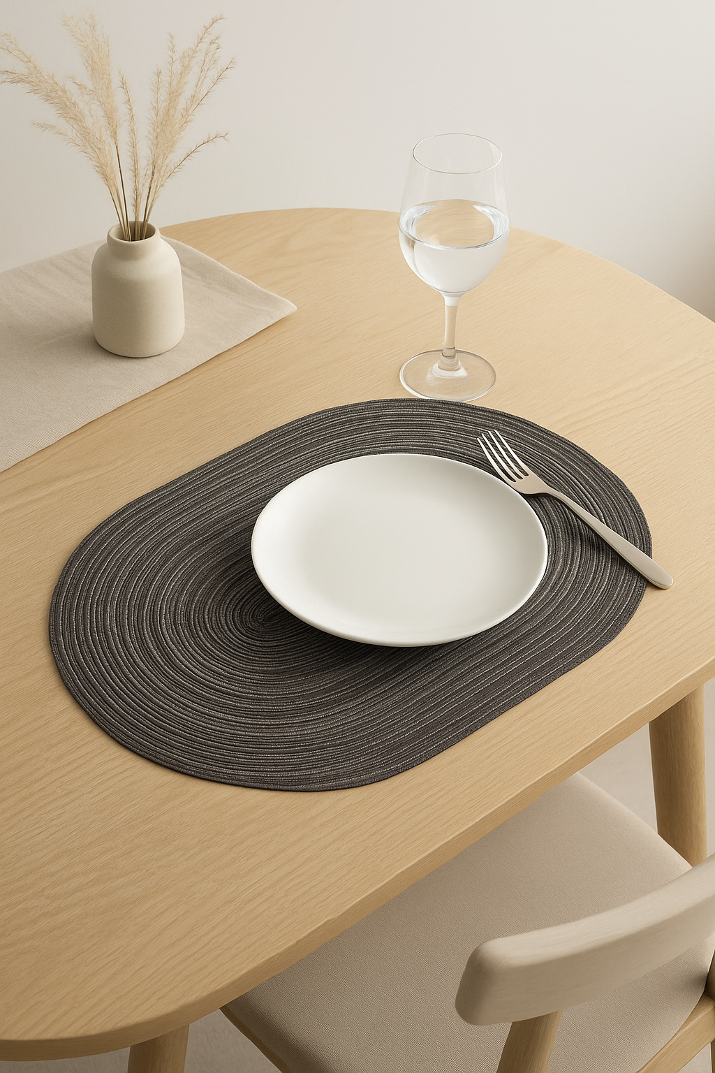 Set de table lavable antidérapant résistant chaleur moderne