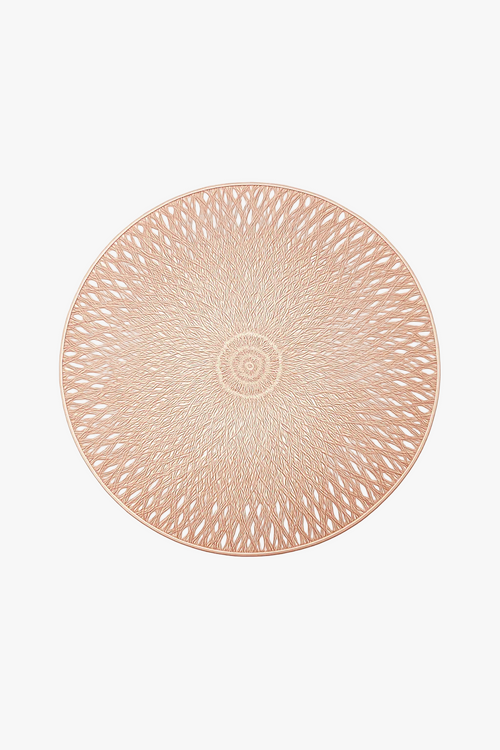 Set de table rond creux pvc isolant antiderapant