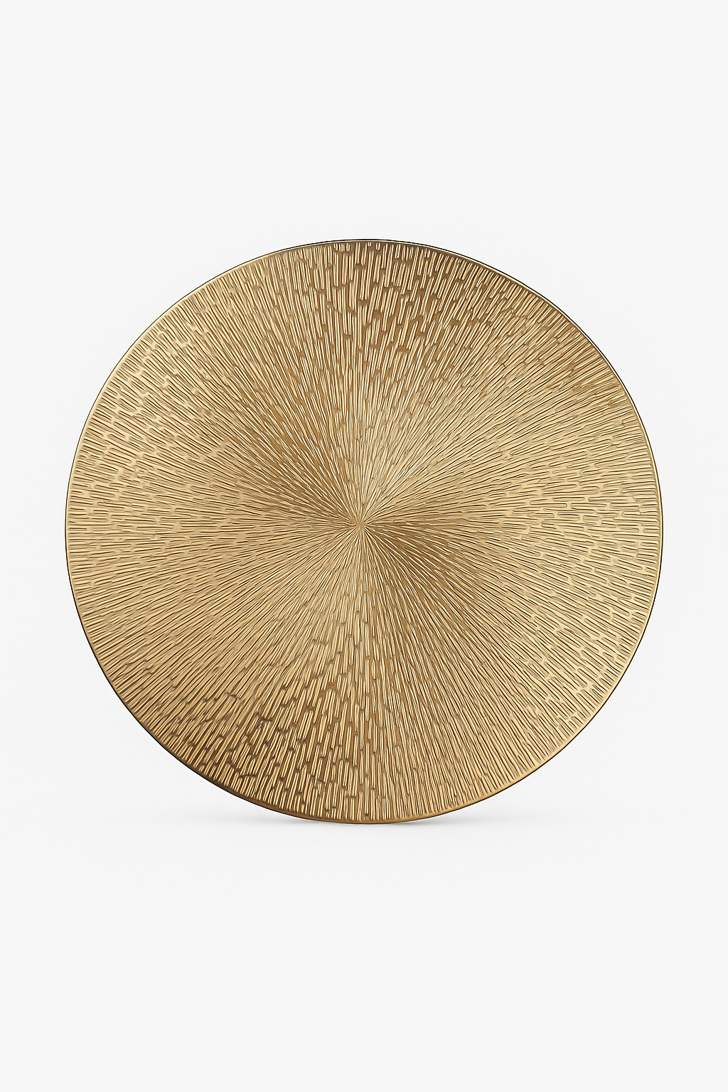 Set de table rond vinyle motif ajoure lavable