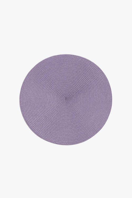 Set de table ronds tressés antidérapants style europe