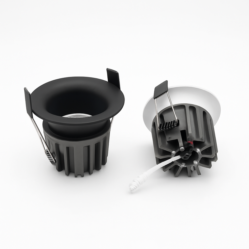 spot led encastrable anti-éblouissement pour villa ou hôtel