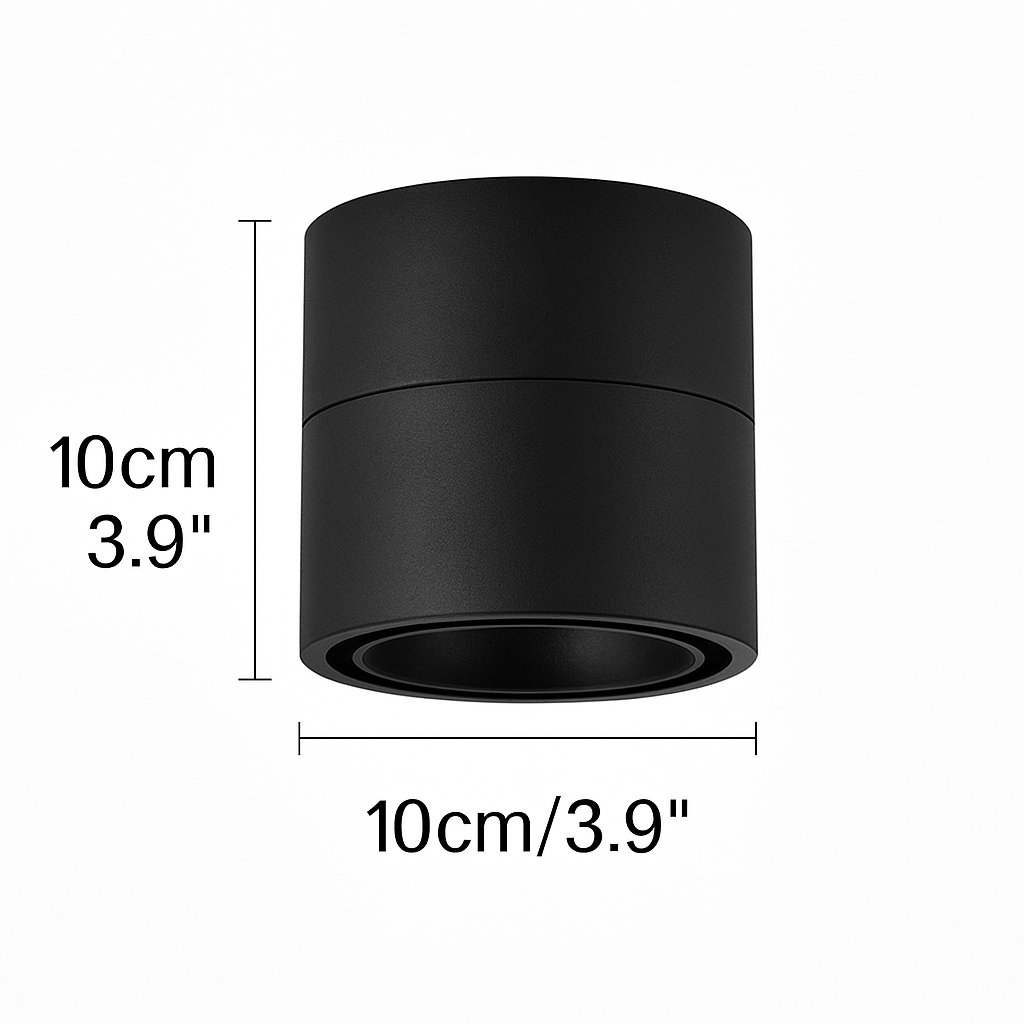 Spot LED orientable cylindrique Rotation - vue 6 sur 6