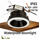 spot led étanche pour éclairage intérieur et extérieur
