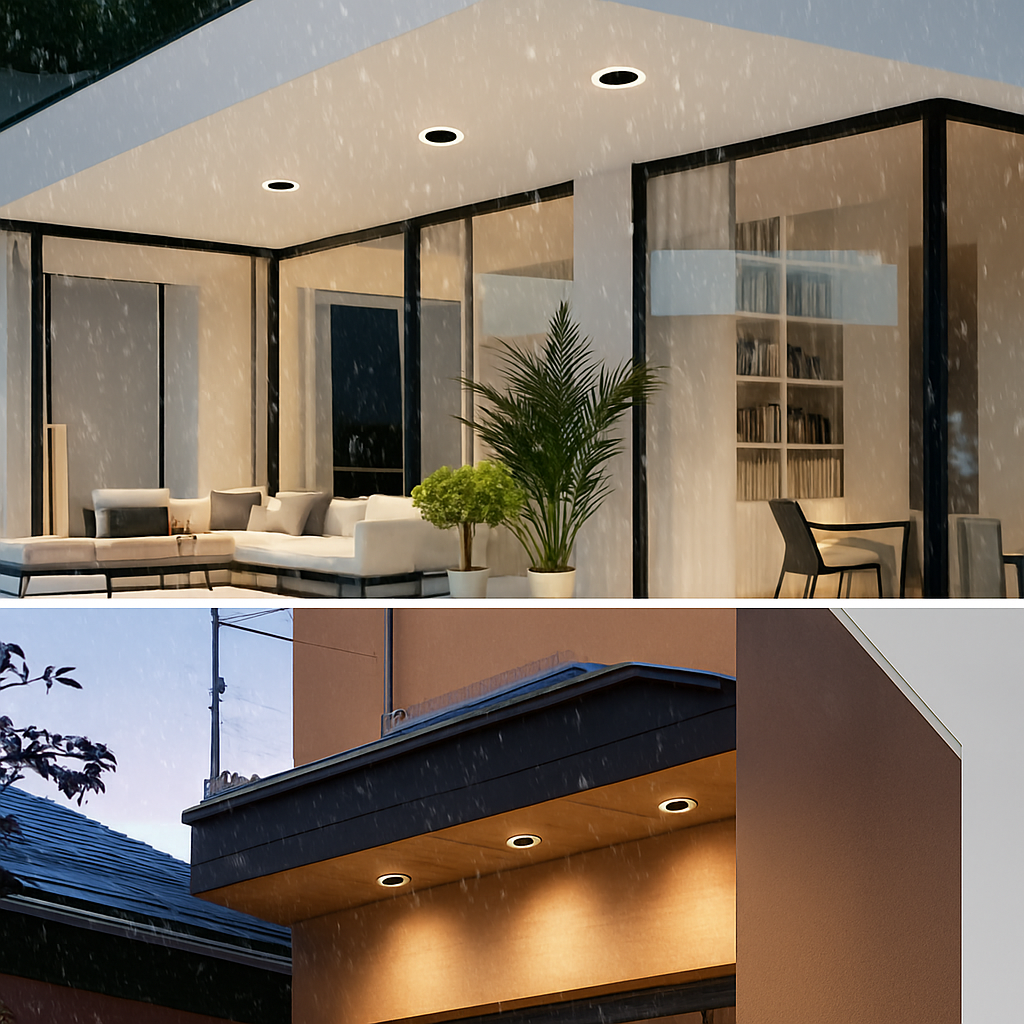spot led étanche pour éclairage intérieur et extérieur - vue 4 sur 6
