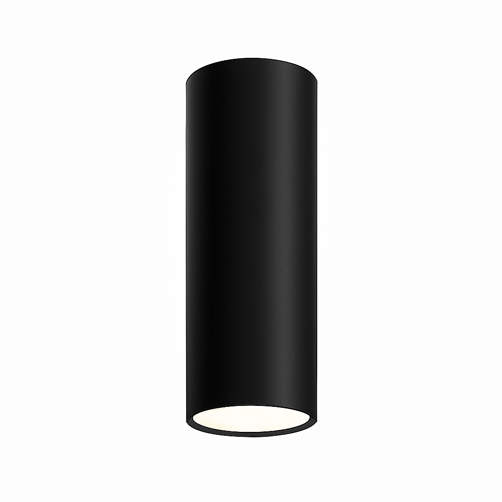 Spot moderne LED en forme de tube doré Grover