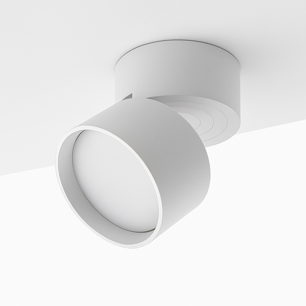 Spot moderne rond LED orientable Loft - vue 11 sur 11