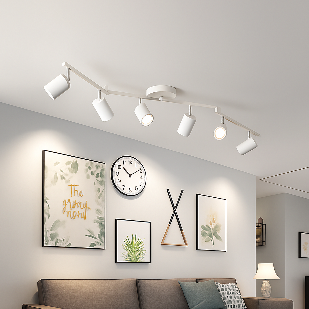 Spot Plafond Salon Dressing Rail Éclairage Surface Chambre Vitrine