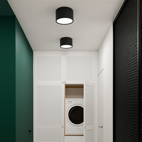 spot rond monté en Surface nordique Led petit projecteur couloir entrée lumière allée lumière éclairage intérieur