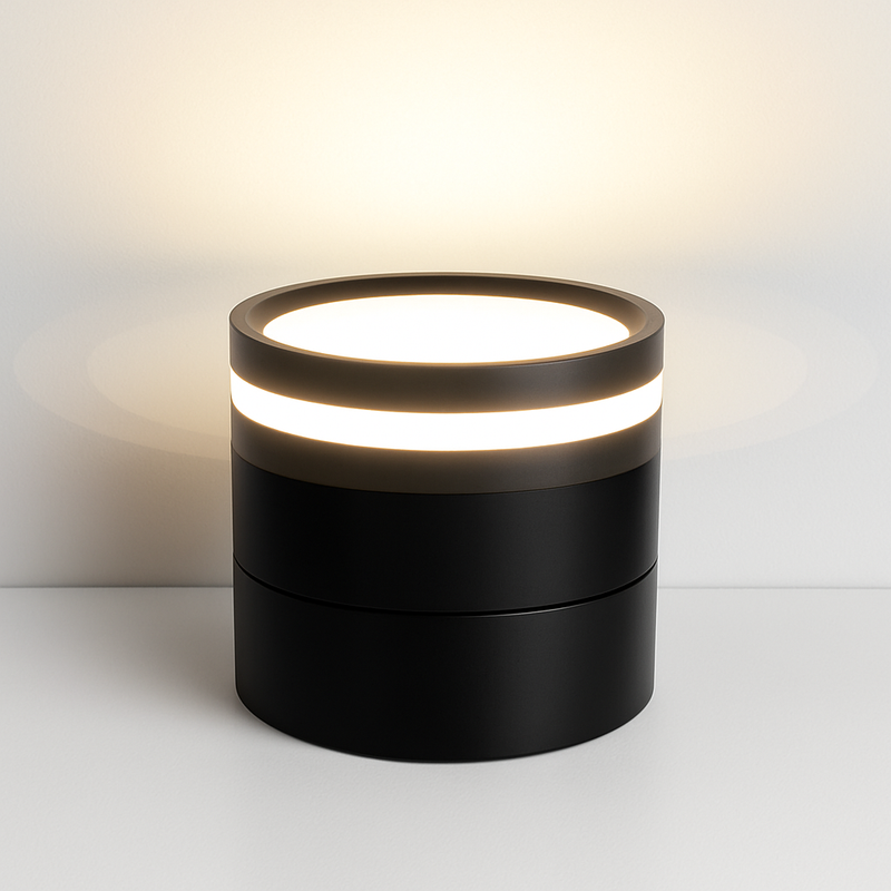 Surface mounted LED ceiling light tube light 7W 9W 12W 15W rotatable adjustable angle LED spotlight, indoor lighting AC220V 110V