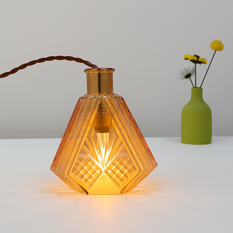 Suspension bouteilles en verre de plusieurs formes Bottle