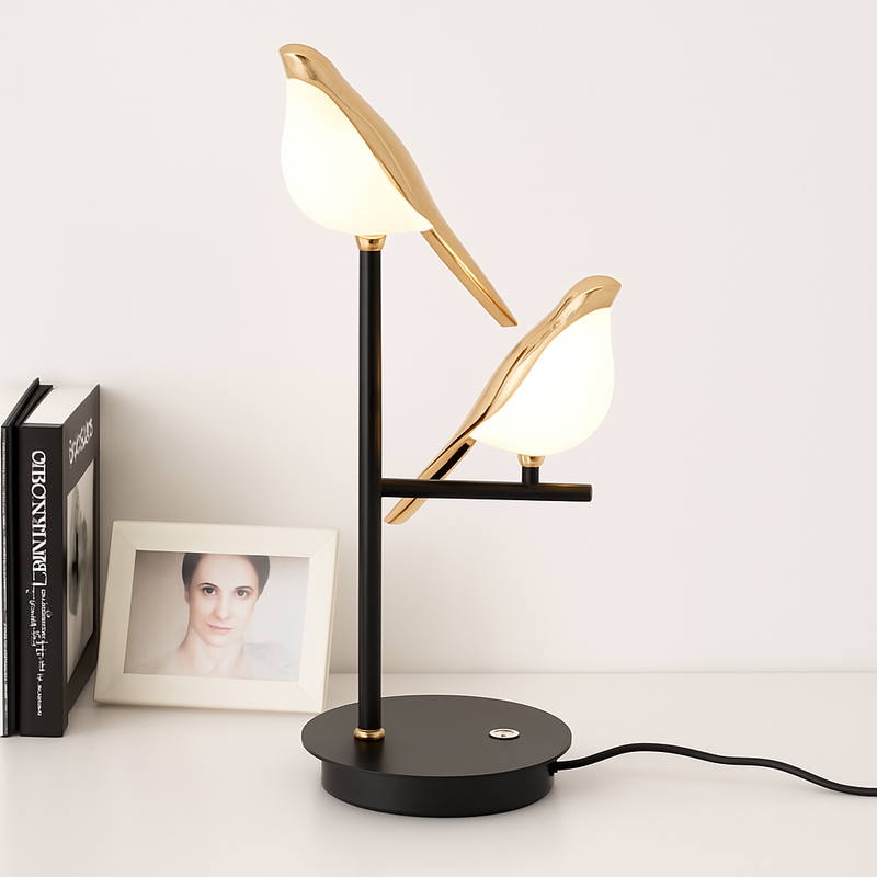 Suspension créatives d'oiseau de pie Applique murale simple salon restaurant étude lampadaire maison LED lustre de plafond de luxe