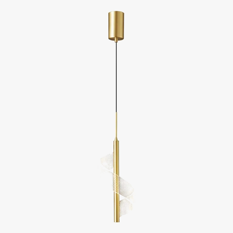 suspension cuivre minimaliste moderne luxe
