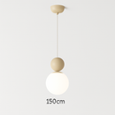 suspension danoise led boule lumineuse pour décoration intérieure