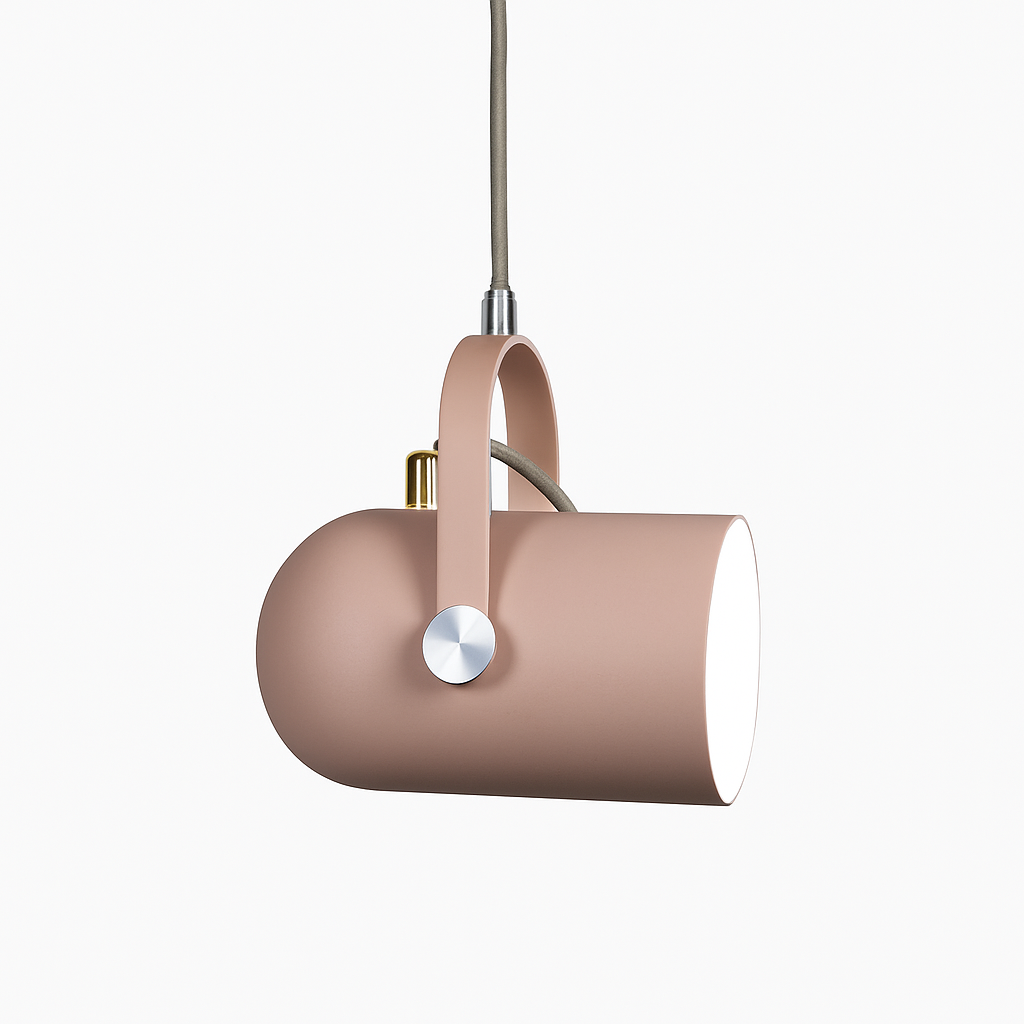 Suspension de spot en aluminium de couleur - vue 7 sur 9