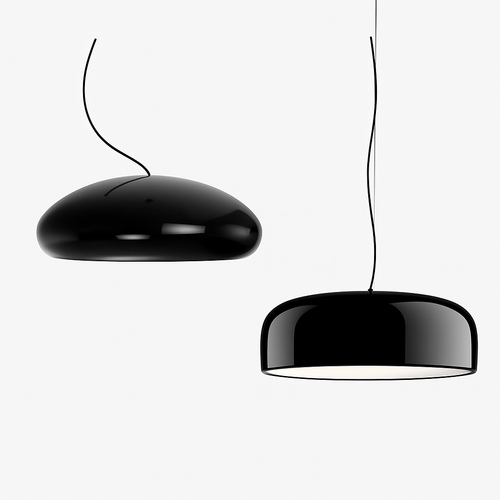 Suspension design aux formes arrondies Glossy