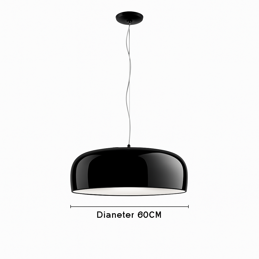 Suspension design aux formes arrondies Glossy - vue 11 sur 13