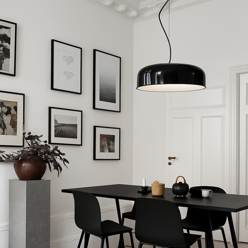 Suspension design aux formes arrondies Glossy