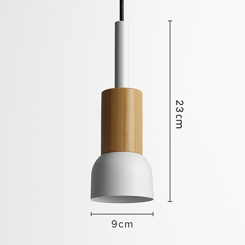 Suspension design en bois et métal de différentes formes Window