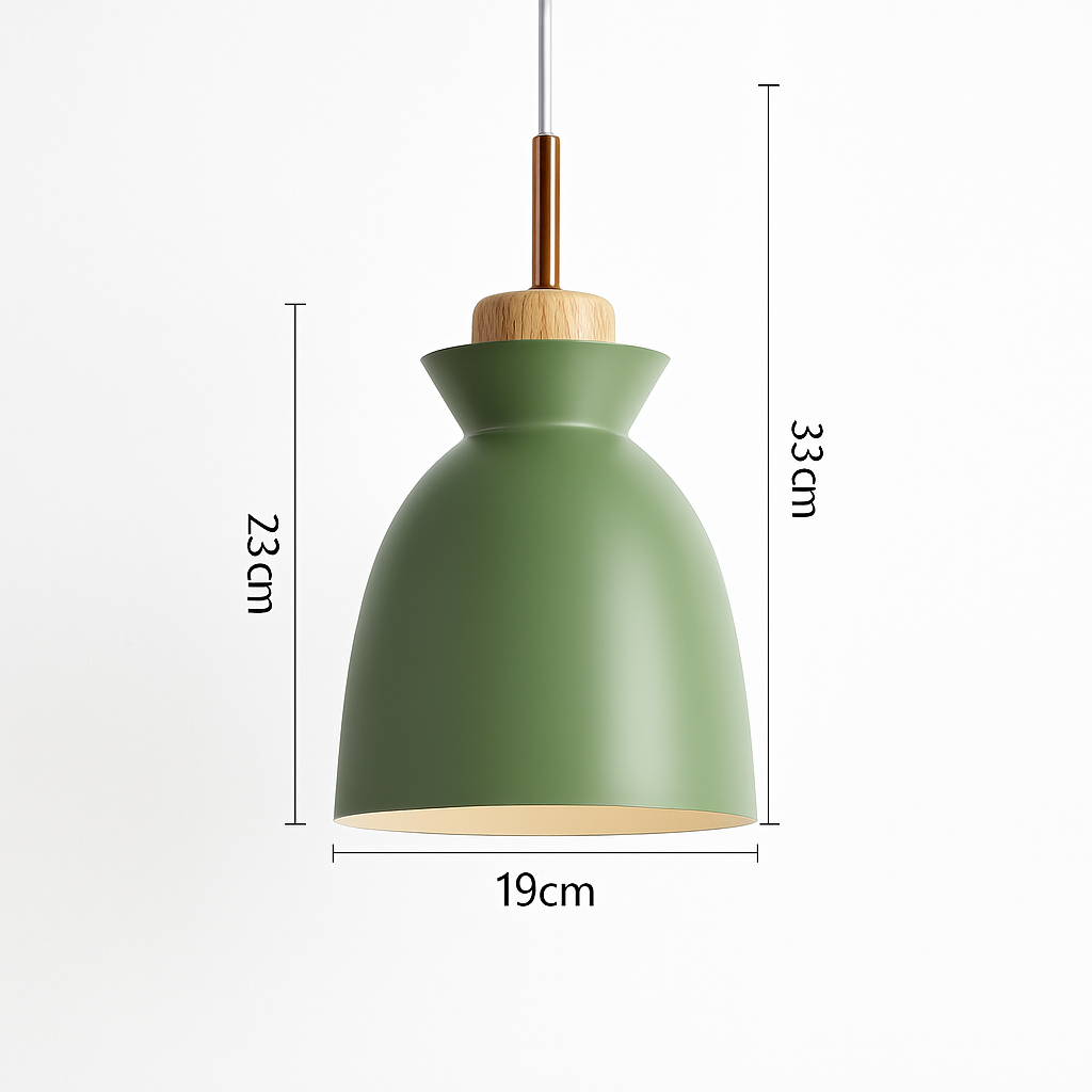 Suspension design moderne à LED de couleur Lampes - vue 12 sur 21