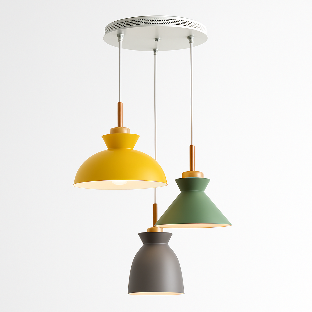 Suspension design moderne à LED de couleur Lampes - vue 20 sur 21