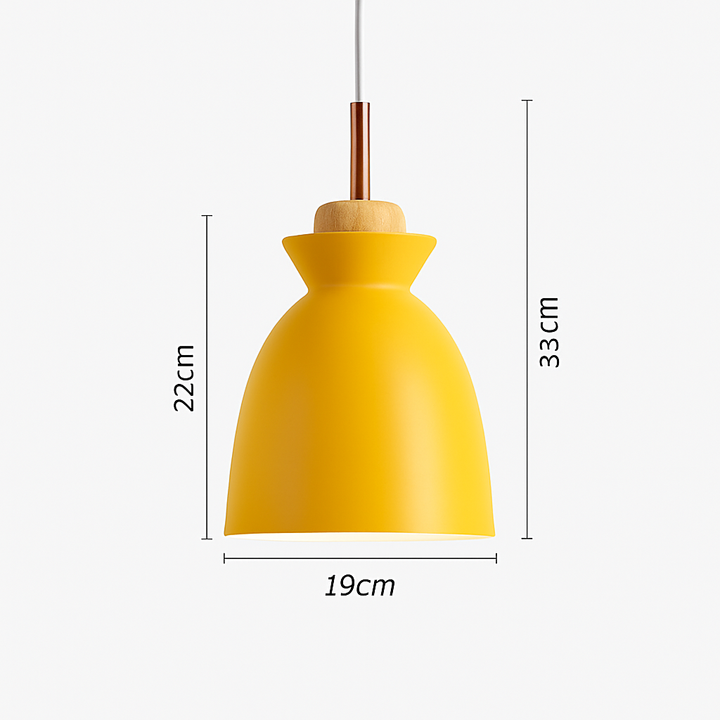 Suspension design moderne à LED de couleur Lampes - vue 8 sur 21