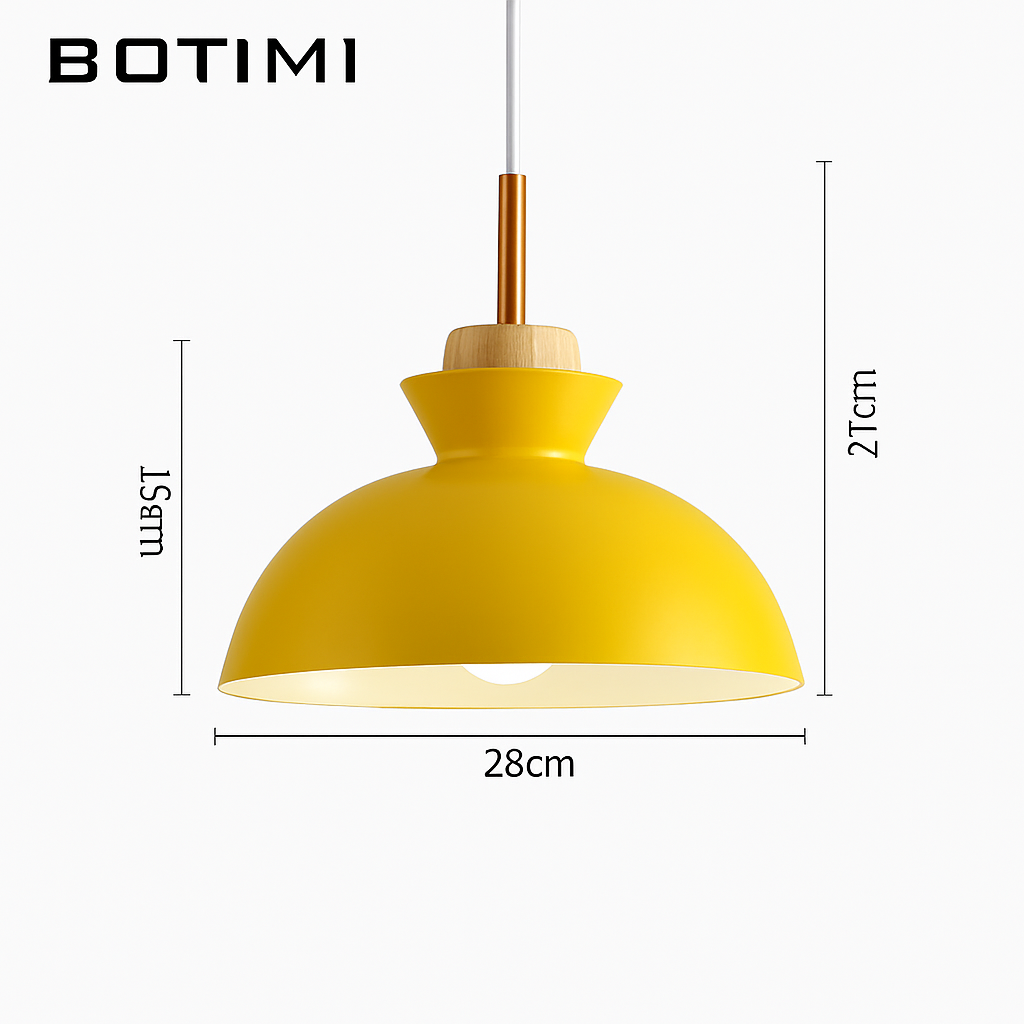 Suspension design moderne à LED de couleur Lampes - vue 9 sur 21