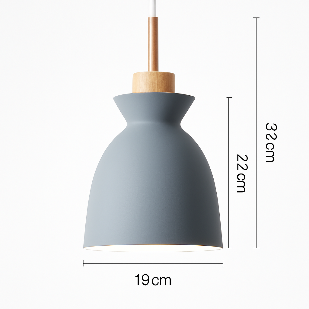 Suspension design moderne à LED de couleur Lampes - vue 10 sur 15