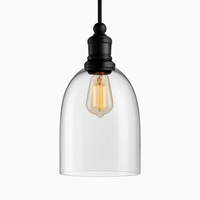 suspension Edison Vintage abat-jour en verre dans rétro Style Loft industriel suspension éclairage Lampara Colgante De Techo