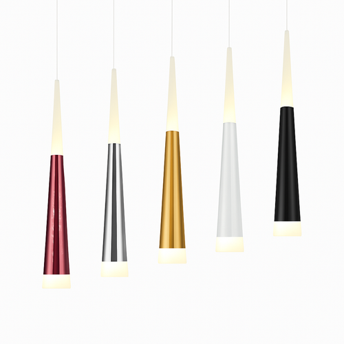 suspension en aluminium acrylique pour cuisine et bar