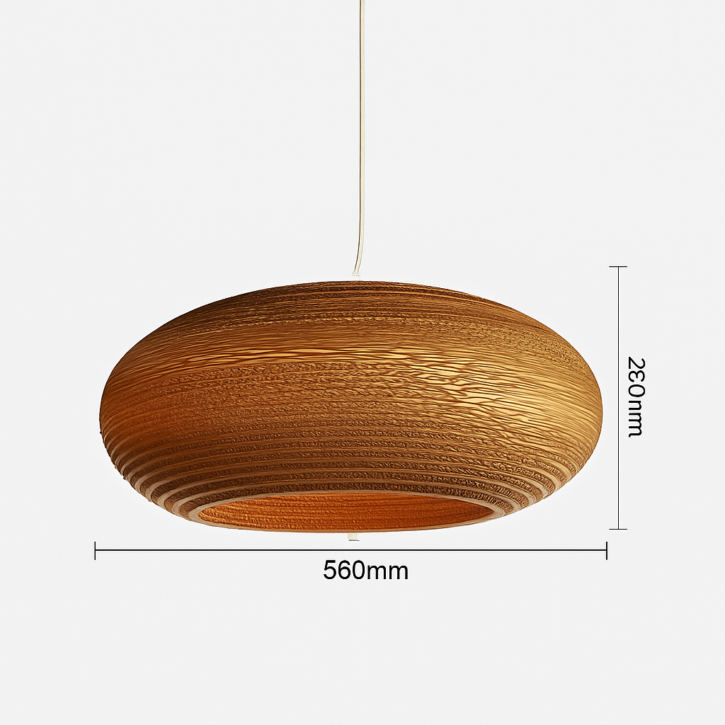 Suspension en papier carton (différentes formes) - vue 13 sur 17