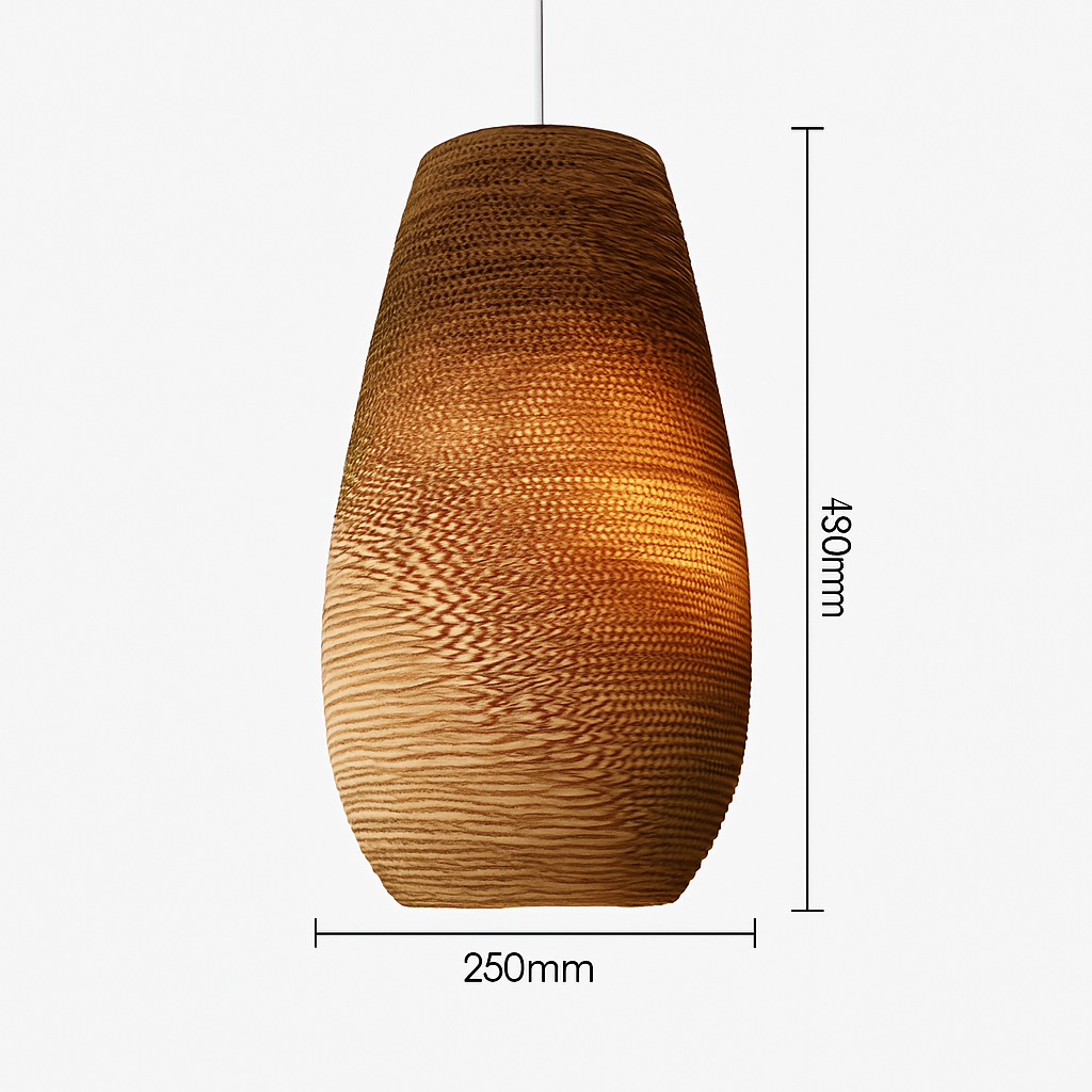 Suspension en papier carton (différentes formes) - vue 16 sur 17