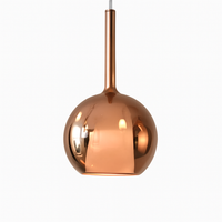 suspension en verre moderne pour un éclairage décoratif intérieur
