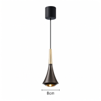 suspension LED anti-éblouissement design moderne