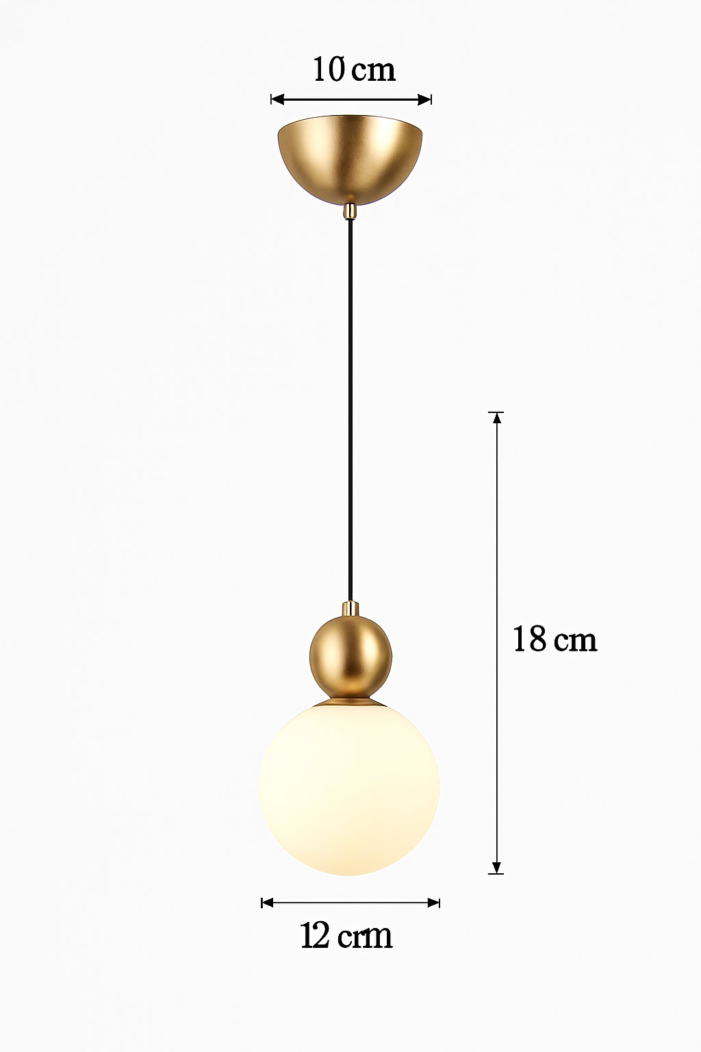 suspension LED design nordique minimaliste forme macaron