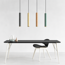 suspension led en pierre de ciment style industriel
