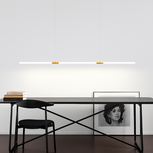 Suspension Led lumière cuisine éclairage lustres modernes pour salle à manger Table à manger suspension Led lampe Bronze Lustre App/télécommande