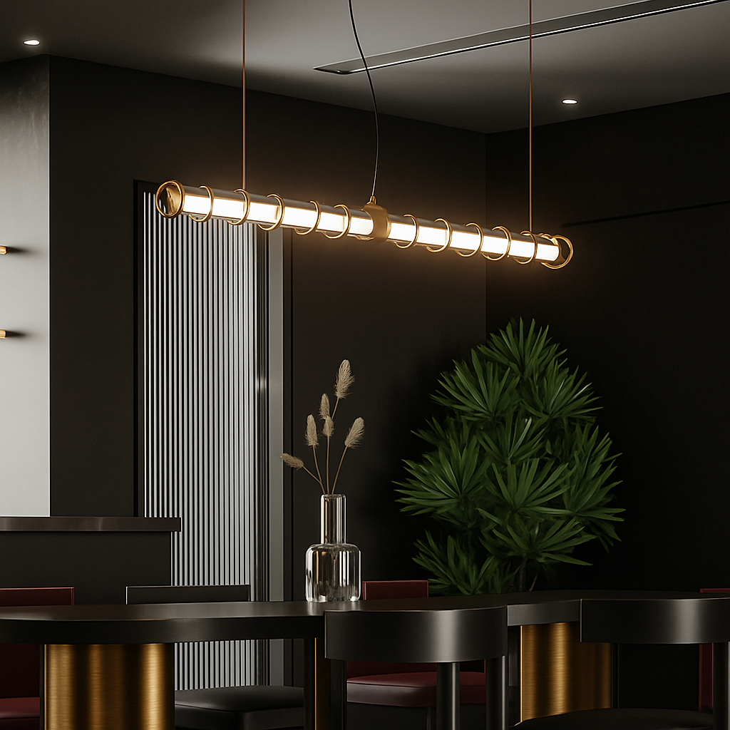 suspension LED moderne minimaliste décorative d'intérieur