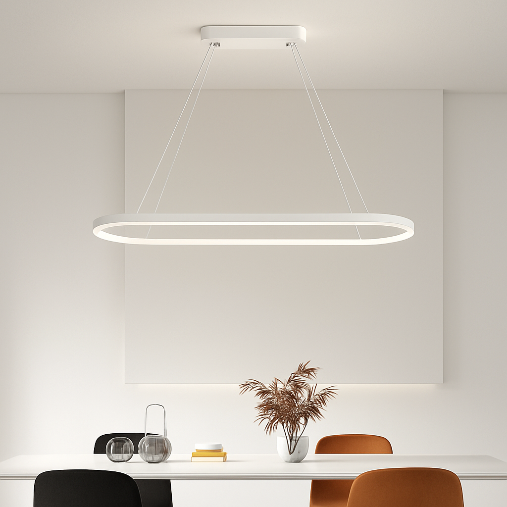 suspension led moderne pour décoration intérieure élégante - vue 2 sur 18