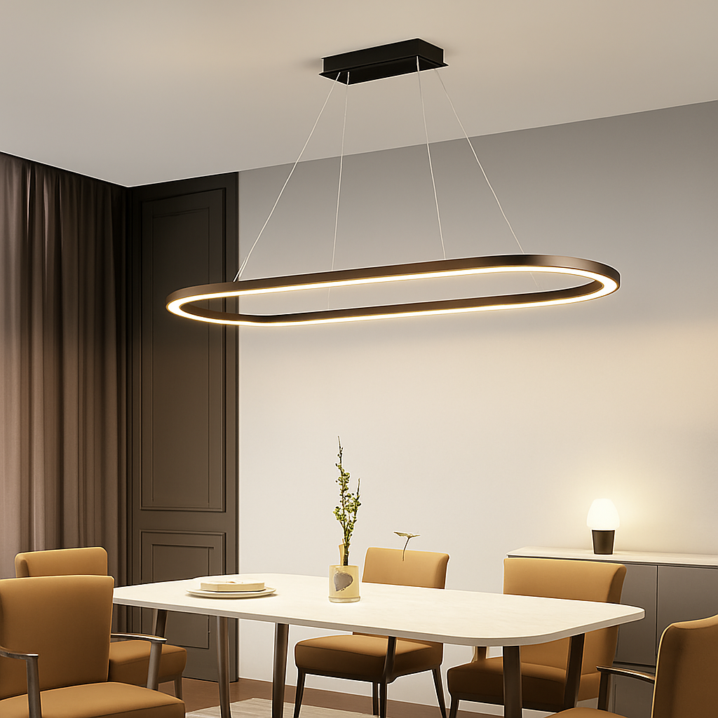 suspension à led moderne pour décoration intérieure élégante - vue 5 sur 19