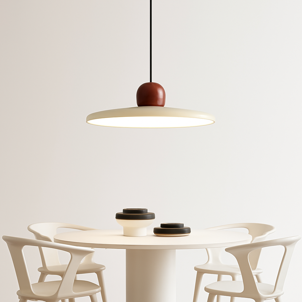 suspension led nordique style soucoupe pour éclairage intérieur - vue 7 sur 12